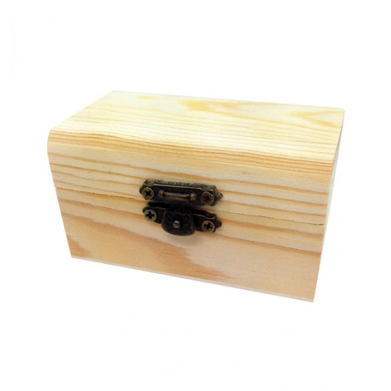 Παραλληλόγραμμο ξύλινο αλουστράριστο κουτάκι 20601182