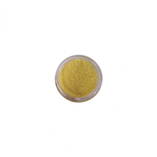Διακοσμητικά νυχιών γυαλιστεροί κίτρινοι κόκοι (powder) 40502003-1