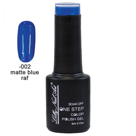 Ημιμόνιμο μανό one step 5ml - Matte Blue Raf 40504002-002