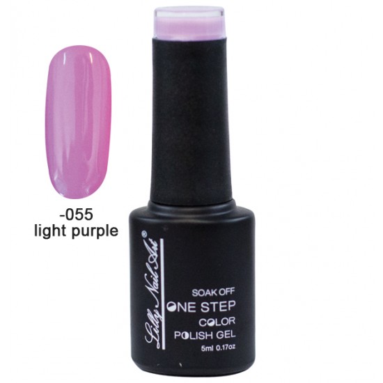 Ημιμόνιμο μανό one step 5ml - Light Purple 40504002-055
