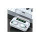 Ασύρματα Ακουστικά Bluetooth με Βάση Φόρτισης Χρώματος Λευκό TWS BT SPM F9+5c-White